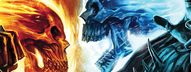 ghost rider wallpapers. Ghost Rider Versus Ghost Rider