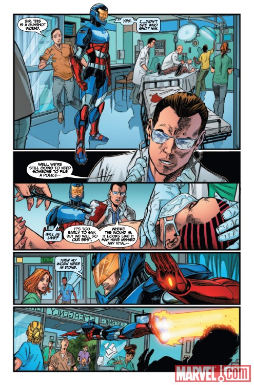 AMAZING SPIDER-MAN PRESENTS: AMERICAN SON #2 preview art by Philippe Briones