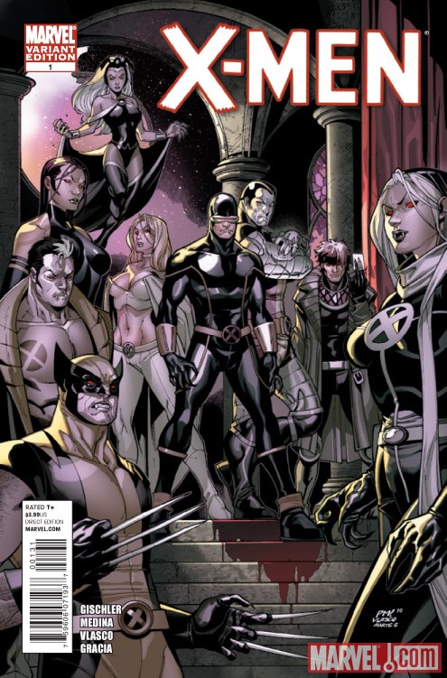 X-MEN #1 variant cover by Paco Medina