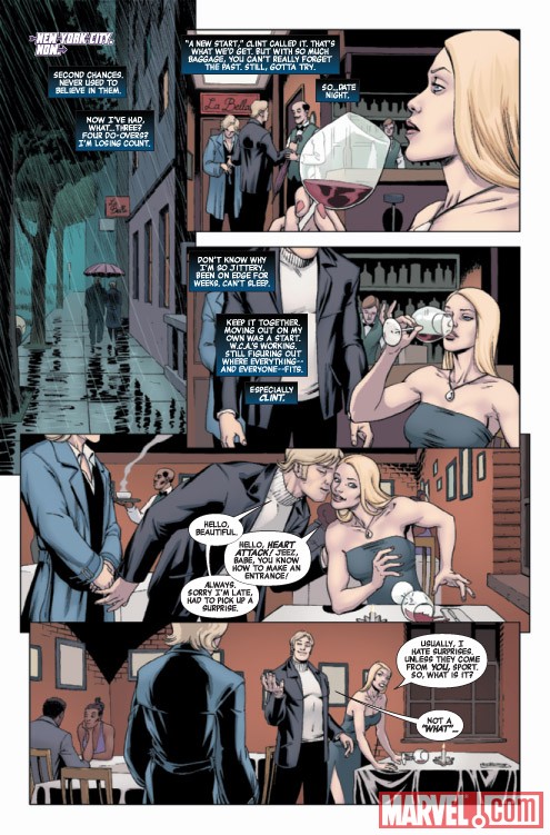 HAWKEYE & MOCKINGBIRD #2 preview art by David Lopez
