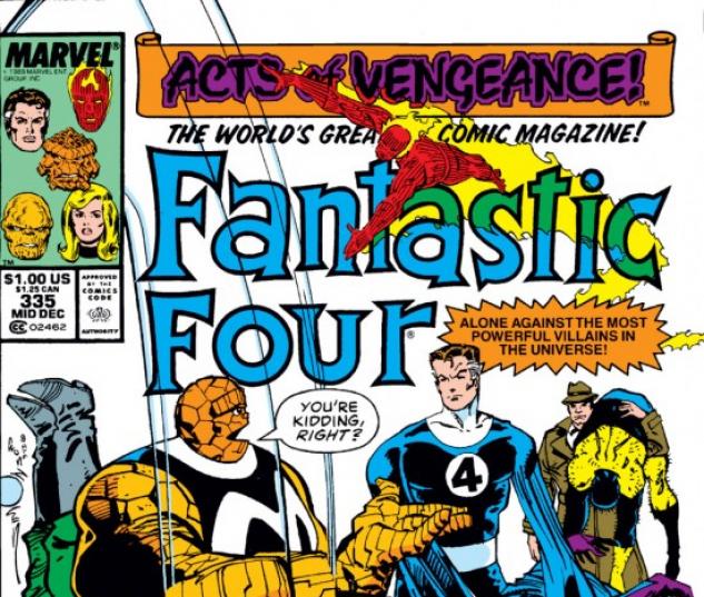 FANTASTIC FOUR #335