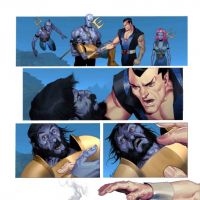 NAMOR: THE FIRST MUTANT #1 preview art by Ariel Olivetti 4