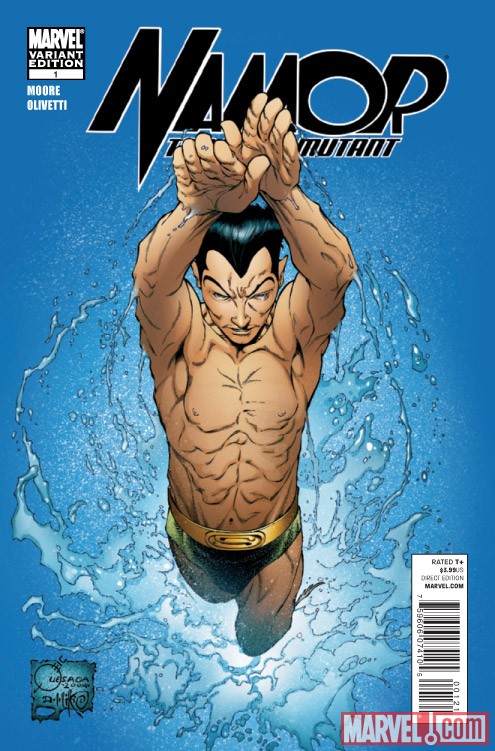Namor: The First Mutant #1 variant cover by Joe Quesada