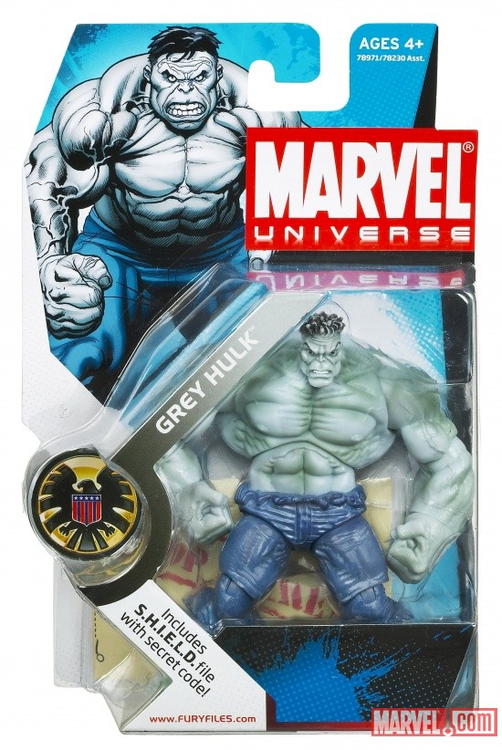 Grey Hulk 3 3/4 Inch Marvel Universe Action Figure from Hasbro, Wave 2