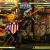 Screenshot of Captain America vs. Chris from Marvel vs. Capcom 3