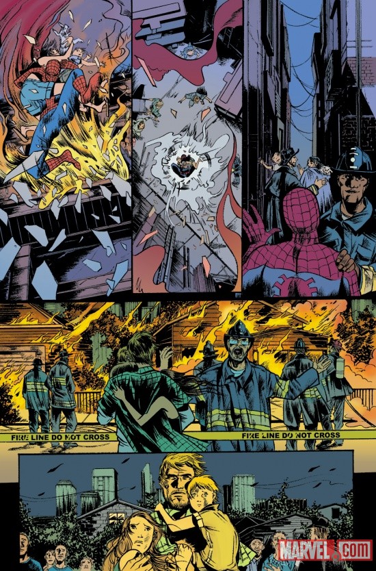 Spider-Island: House Fire
