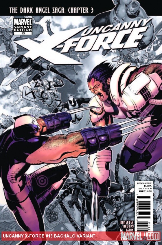 Uncanny X-Force (2010) #13 (Bachalo Variant)