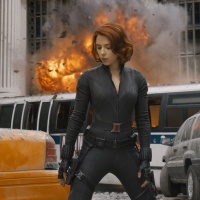 Scarlett Johansson stars as Black Widow in Marvel's The Avengers