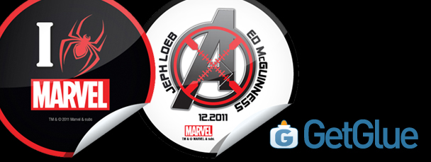 Brand-New NYCC 2011 GetGlue Digital Stickers