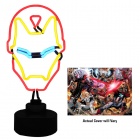 Iron Man Neon Sign and AvX #1 Cover Art