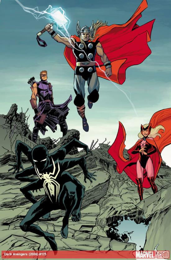 Dark Avengers #175 preview art by Declan Shalvey