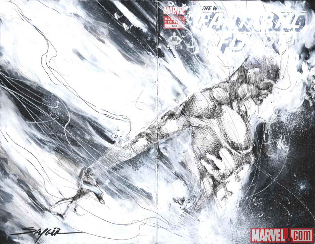 Fantastic Four #600 Hero Initiative variant cover by Stuart Sayger (II)