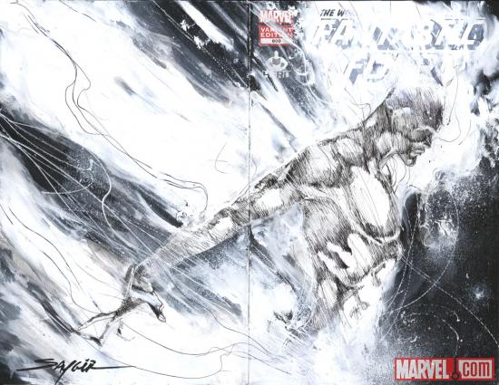 Fantastic Four #600 Hero Initiative variant cover by Stuart Sayger (II)