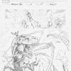 Fantastic Four (2012) #2 preview pencils by Mark Bagley
