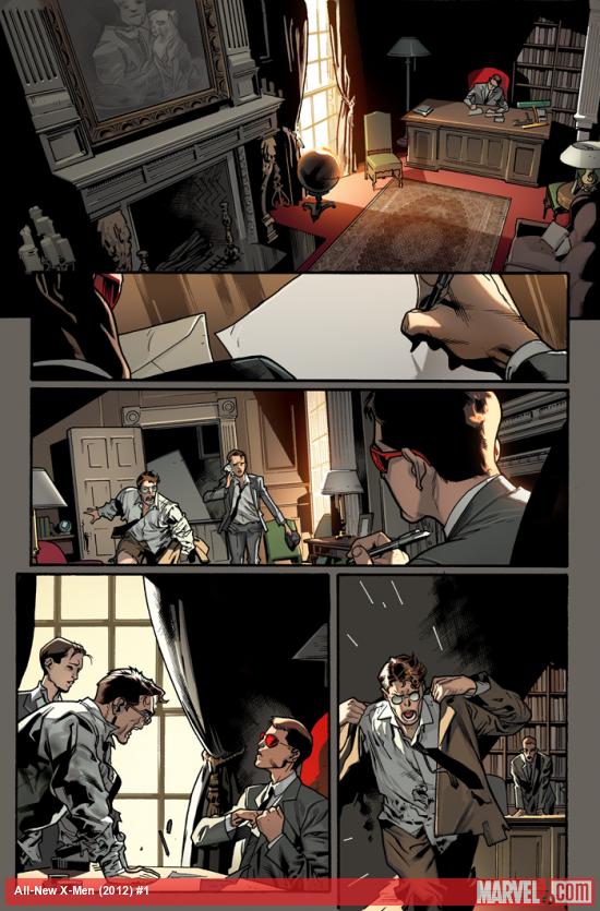 All-New X-Men #1 art by Stuart Immonen