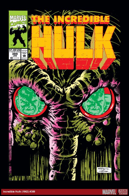 Incredible Hulk (1962) #389 Cover