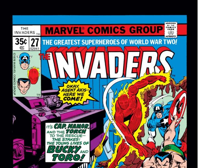 Invaders (1975) #27 Cover