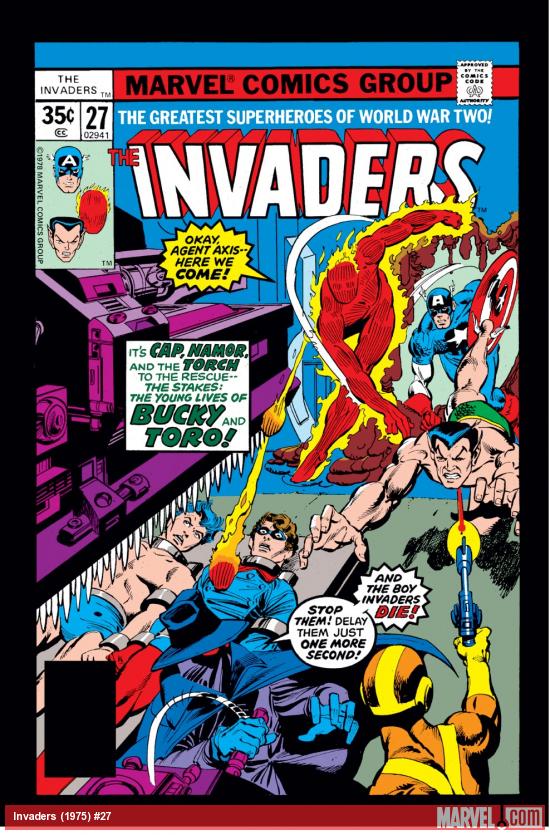 Invaders (1975) #27 Cover