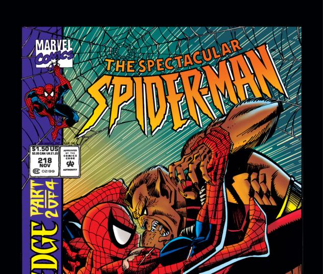 Peter Parker, the Spectacular Spider-Man (1976) #218 Cover