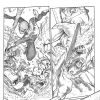 Avengers (2012) #15 preview inks by Stefano Caselli