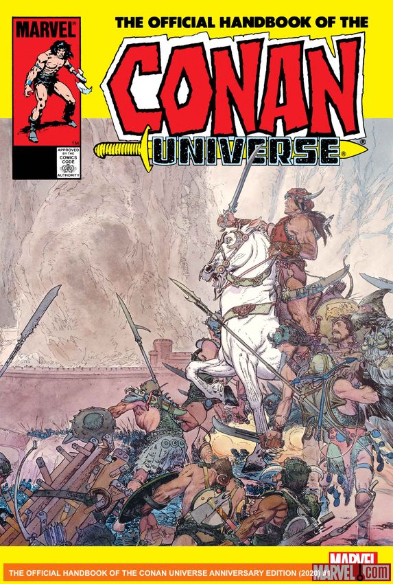 The Official Handbook Of The Conan Universe Anniversary Edition (2020)