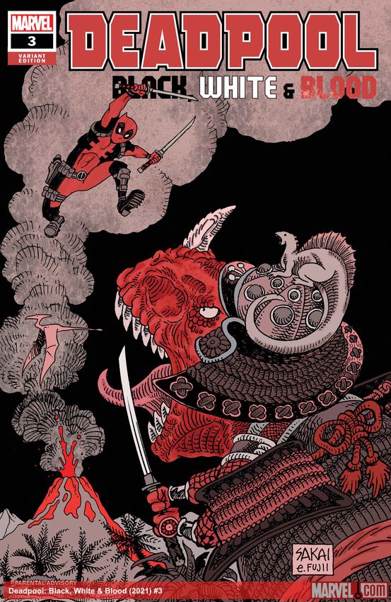 Deadpool: Black, White & Blood (2021) #3 (Variant)