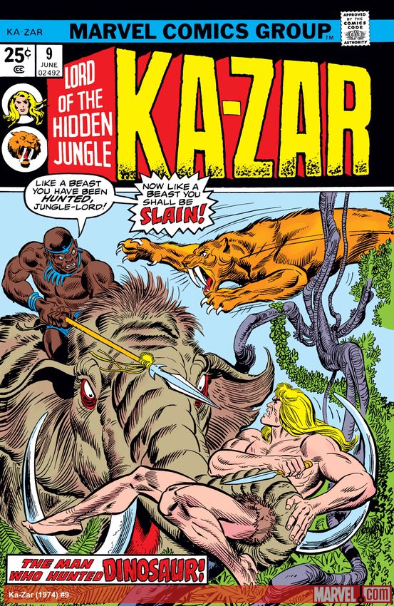 Ka-Zar (1974) #9