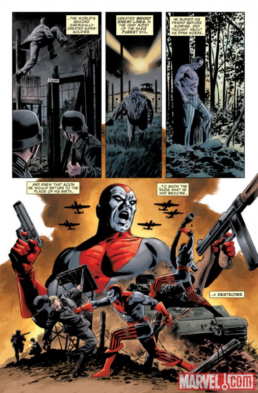THE MARVELS PROJECT #7 Art by Steve Epting