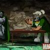 Doctor Doom and CoCo Doom from The Super Hero Squad Show