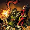 Image Featuring Avengers, Doctor Doom, Sentry (Robert Reynolds), Spider-Woman (Jessica Drew), Wonder Man