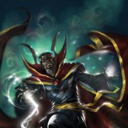 The Mystic Hands of Doctor Strange #1 cover by Lucio Parrillo