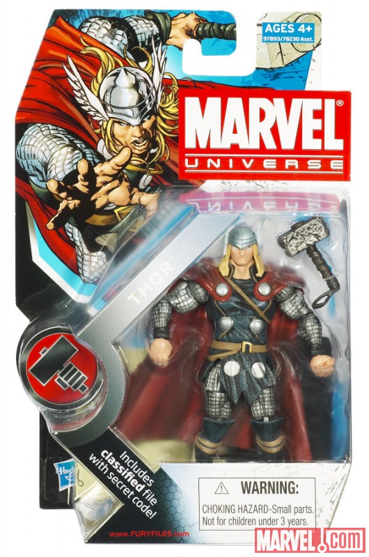 Marvel Universe 3.75'' Thor action figure in packaging