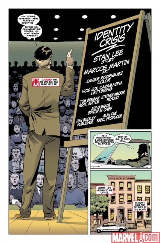 AMAZING SPIDER-MAN #600 preview art by Marcos Martin