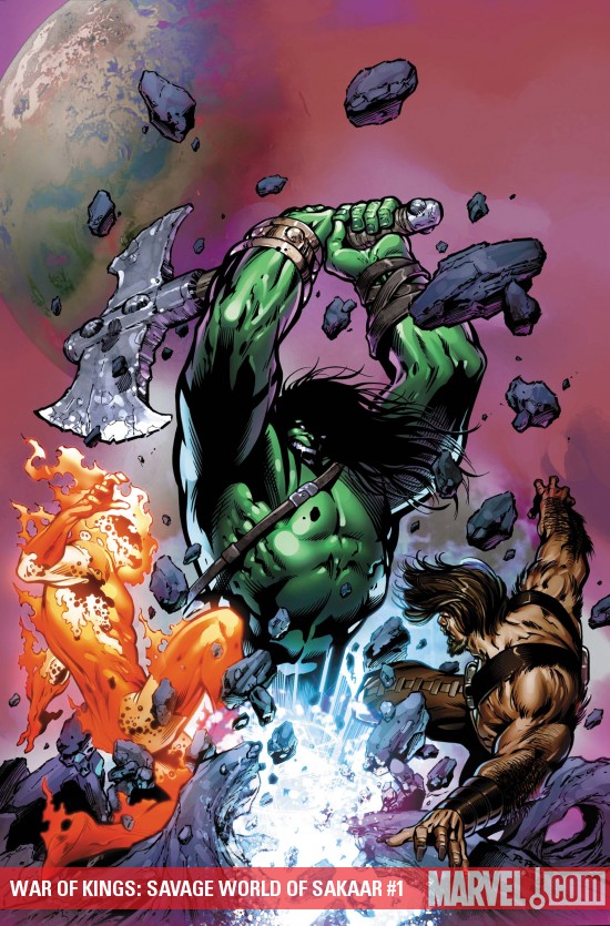 WAR OF KINGS: SAVAGE WORLD OF SKAAR 1 (2009)