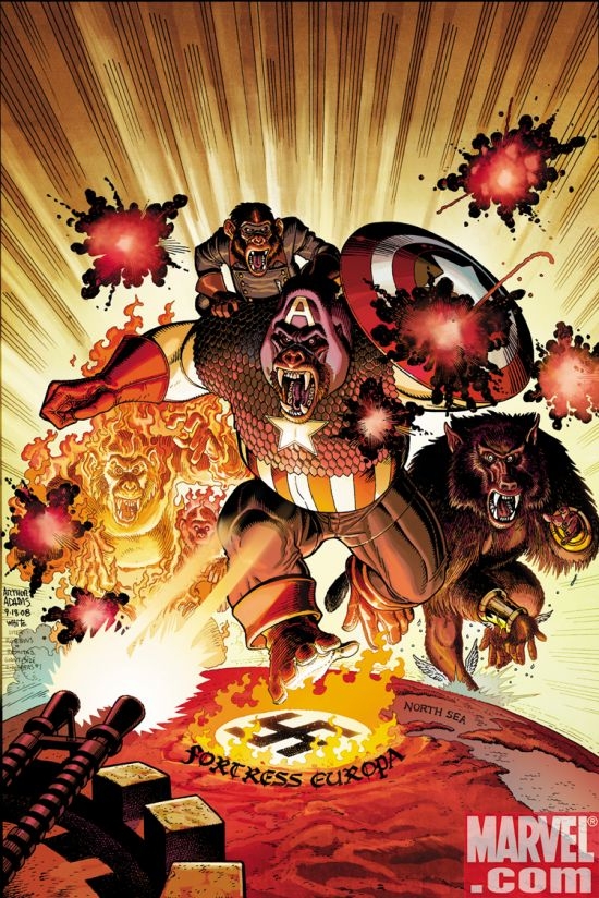 MARVEL APES #4 (Arthur Adams variant)