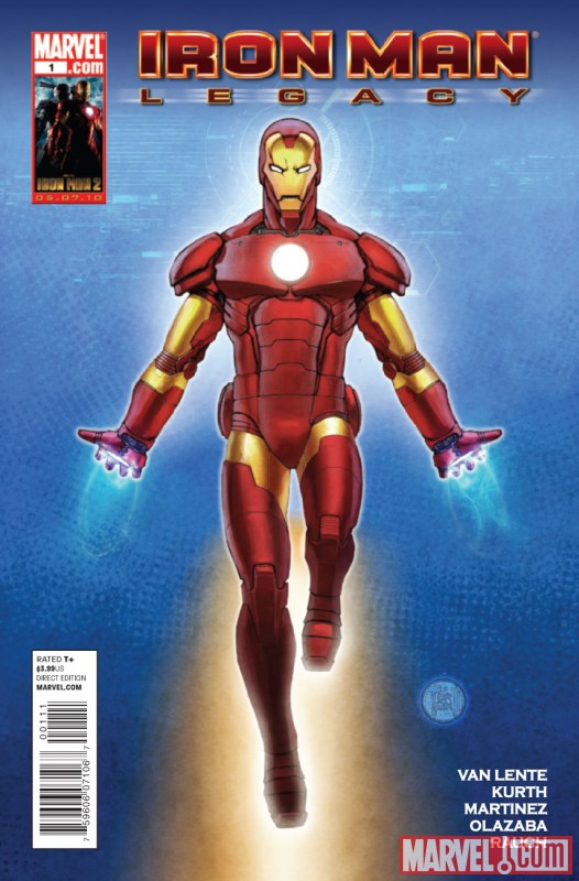 IRON MAN LEGACY #1 cover by Francis Tsai