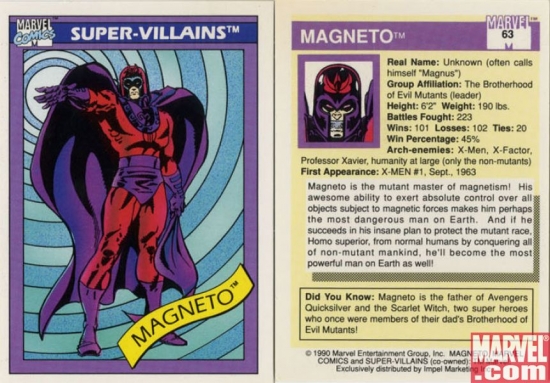 Magneto, Card #63