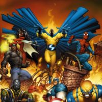 NEW AVENGERS (2007) #1 (JOE QUESADA VARIANT) COVER