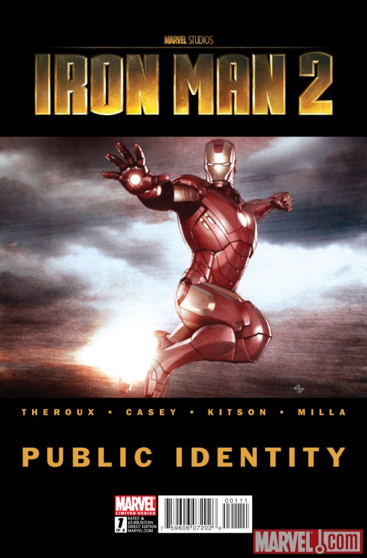 IRON MAN 2: PUBLIC IDENTITY #1 cover by Brandon Peterson