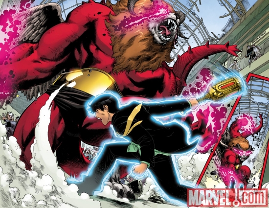 HEROIC AGE: PRINCE OF POWER #1 preview art by Reilly Brown