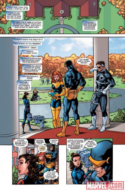 X-MEN FOREVER 2 #1 preview art by Tom Grummett