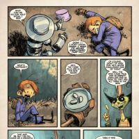 HE MARVELOUS LAND OF OZ #7 preview art by Skottie Young