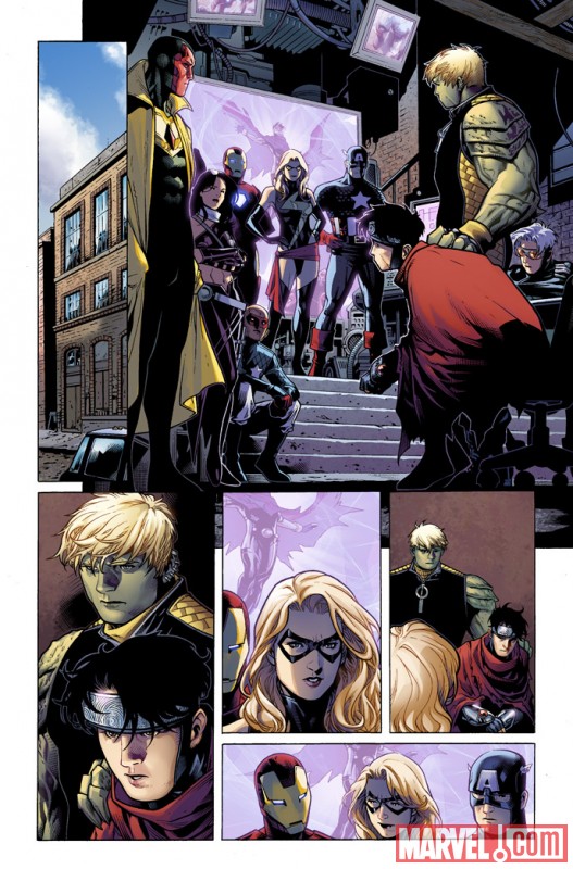 AVENGERS: THE CHILDREN'S CRUSADE #1 preview art by Jim Cheung 7