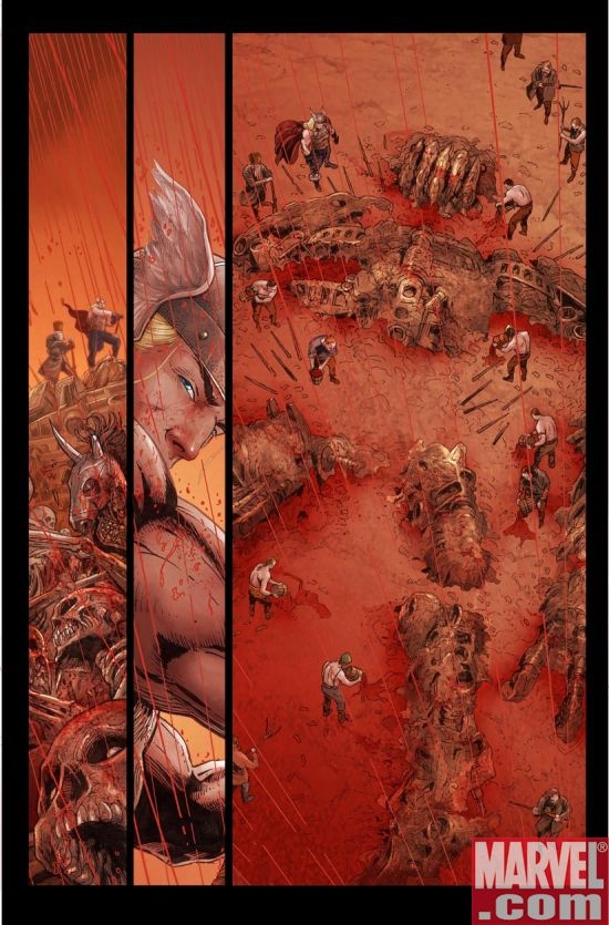 THOR: REIGN OF BLOOD Interior Page