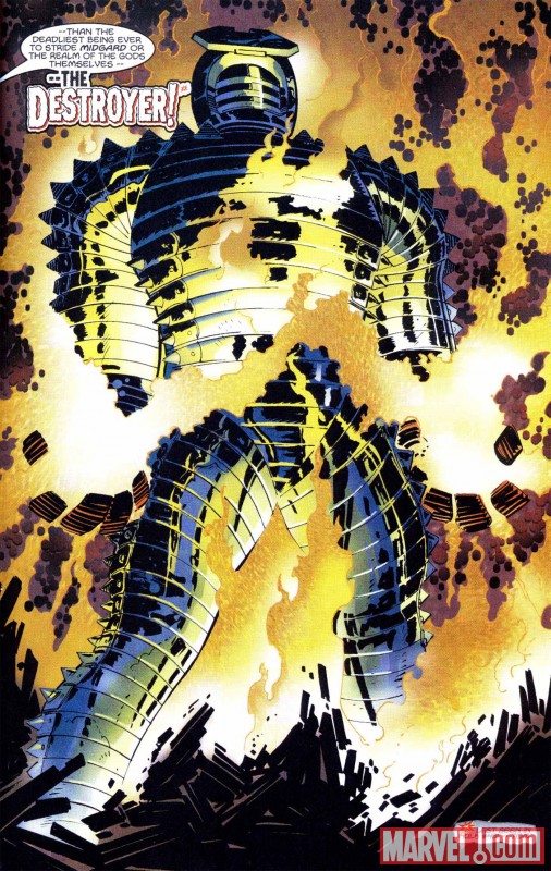 The Destroyer drawn by John Romita, Jr.