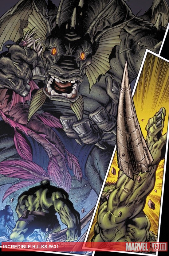 Incredible Hulks #631 preview art by Paul Pelletier