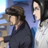 Screenshot of Tony Stark from Iron Man anime