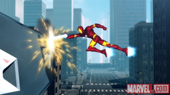 Screenshot from Iron Man: Armored Adventures Season 2, Episode 10