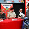 Avengers Vs X-Men Creators at Signing Table at Release Party at Midtown Comics