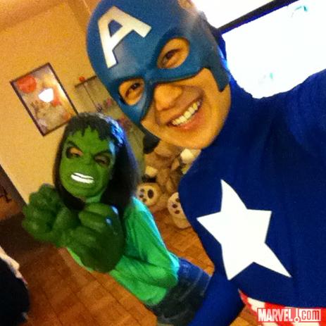 Tim Jo as Captain America